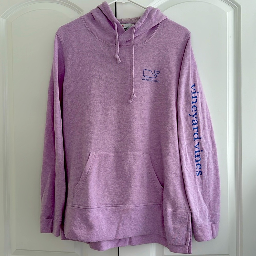 Vineyard Vine Hoodie thin light weight medium purple